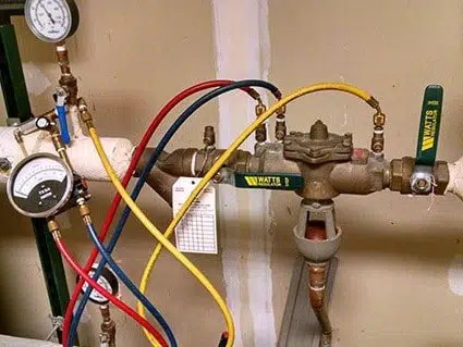 example of backflow prevention testing